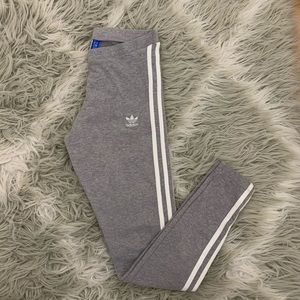 Gray Adidas leggings